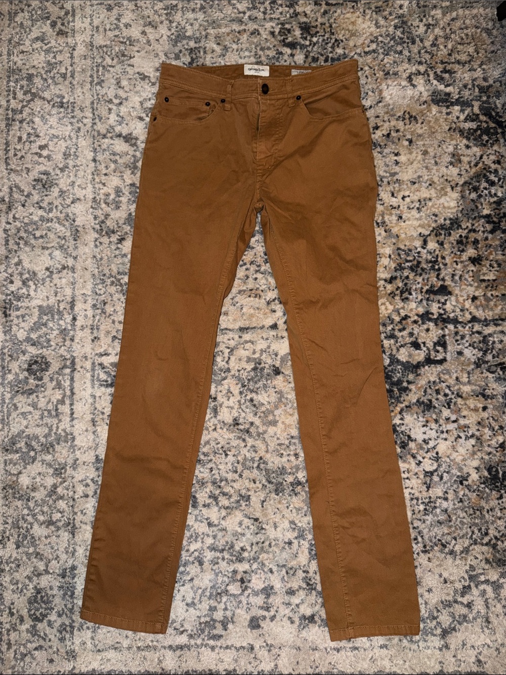Goodfellow & Co Brown Slim Straight Jeans